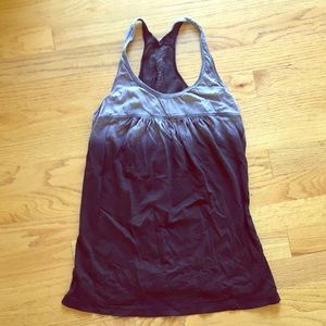 Lucky brand racer back tank top size small